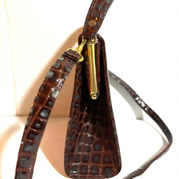 Viva vintage leather crossbody/ handle handbag - Picture 5 of 8